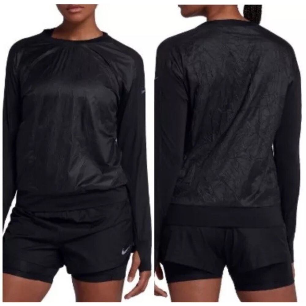 Nike Women's Dri-FIT Run Division Long‎ Sleeve Top S